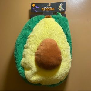 Pet dog costume Avocado plush sz L NWT